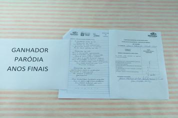 Foto - Resultado do Concurso de Educação Fiscal