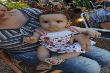 Foto - Show e fogos de artificio para marcar a chegada do Papai Noel