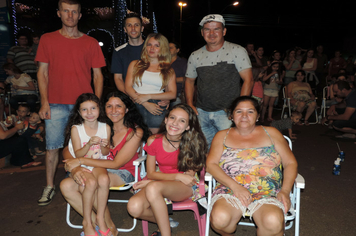 Foto - Show e fogos de artificio para marcar a chegada do Papai Noel