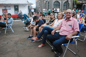 Foto - Show e fogos de artificio para marcar a chegada do Papai Noel