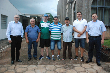 Foto - Show e fogos de artificio para marcar a chegada do Papai Noel