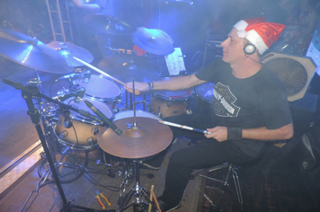 Foto - Show e fogos de artificio para marcar a chegada do Papai Noel