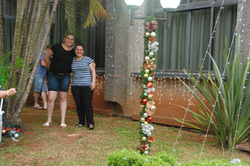 Foto - Show e fogos de artificio para marcar a chegada do Papai Noel