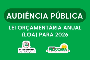 Audiência Pública - Lei Orçamentária Anual (LOA) para 2026