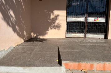 Obras de melhorias do Museu Marcos Bresolin contemplaram a construção de uma rampa de acessibilidade