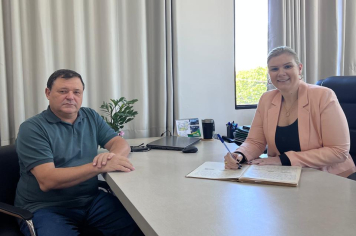 Prefeita de Pejuçara entra em período de férias e vice-prefeito assume o cargo