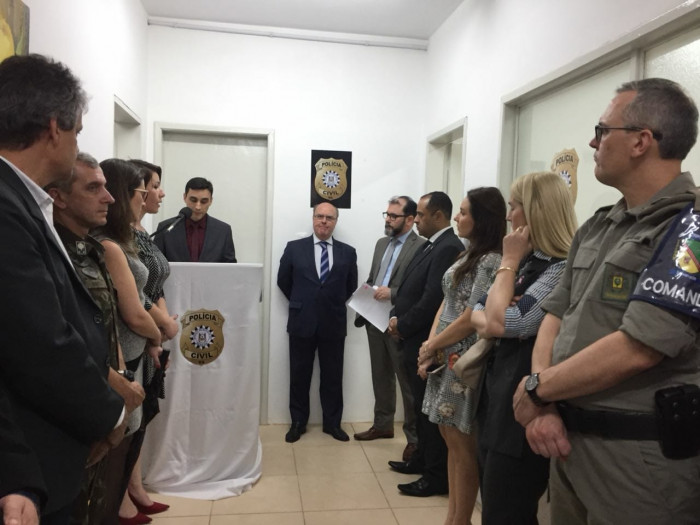 Prefeito participa de inauguração da Delegacia Especializada em Repressão de Crimes Rurais