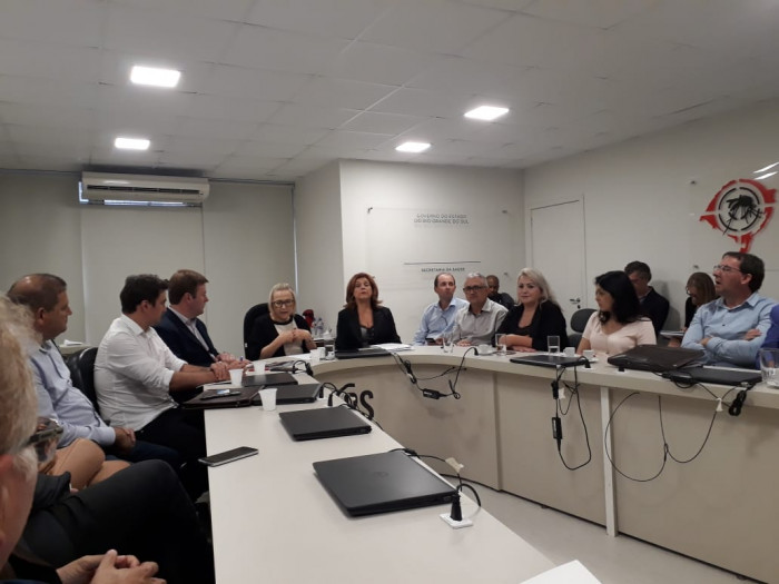 Eduardo Buzzatti se reúne com Secretária Estadual da Saúde