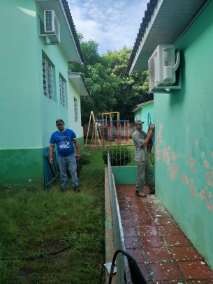 EMEI Maria Schuster passa por reformas
