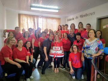 Prefeito participa do aniversário de 38 anos da Escola Ângelo Furian