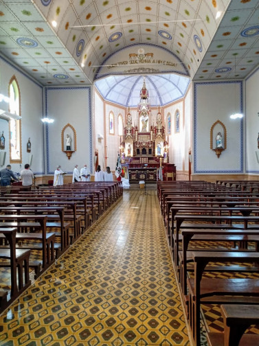 Prefeito participa de missa de ação de graças pelo aniversário de 54 anos de Pejuçara 