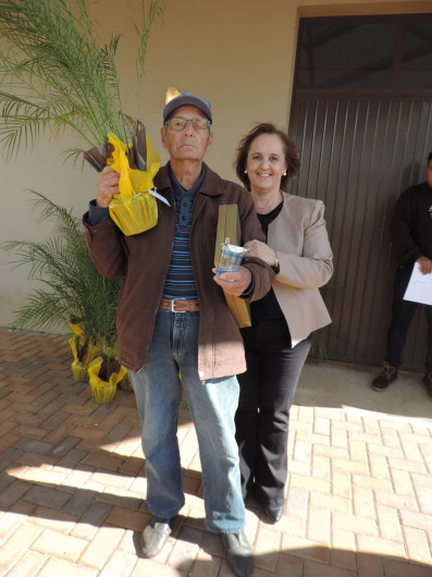 Ato marca entrega de 34 casas aos beneficiários do loteamento Caminho das Palmeiras