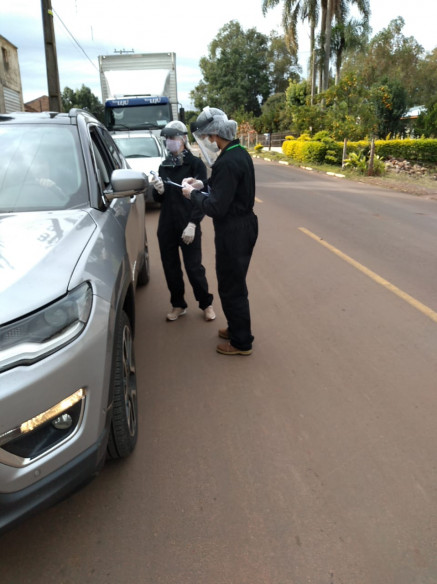Barreiras sanitárias evidenciam grande fluxo de pessoas de outras cidades em Pejuçara
