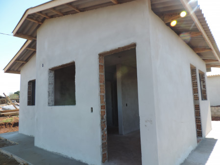 Primeiras unidades de Conjunto Habitacional entram na fase final de construção