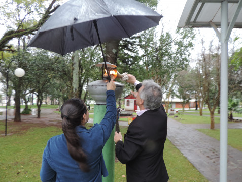 Aberta oficialmente a Semana da Pátria em Pejuçara . 