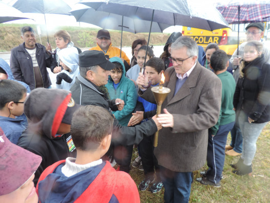 A Chama da Pátria está em Pejuçara