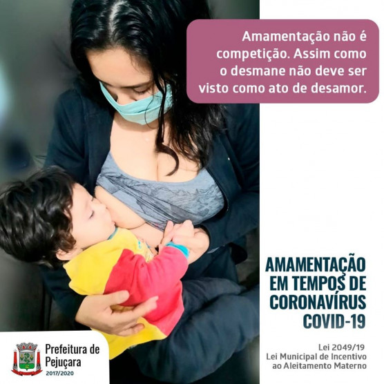 Agosto Dourado enfatiza importância do aleitamento materno