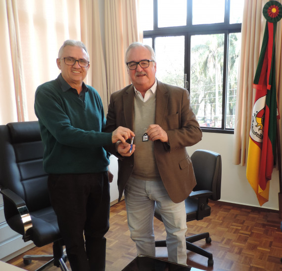 Prefeito recebe Deputado Federal Pedro Westphalen 