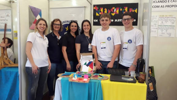 Alunos da Emef Pejuçara participam da Feira de Matemática da Unijuí