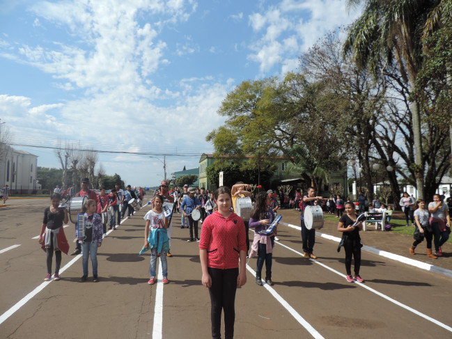 Semana é de ensaios para o desfile cívico da Semana da Pátria