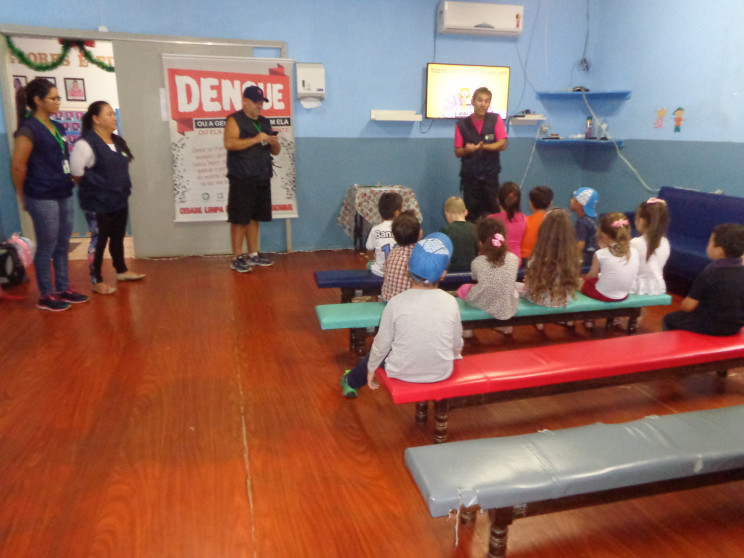 Mobilização contra o mosquito da dengue envolve alunos e comunidade escolar de Pejuçara