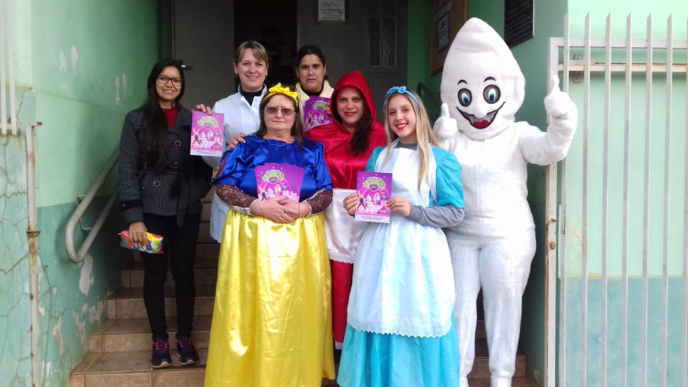 Saúde promove ação de conscientização para prevenção a Pólio e Sarampo.