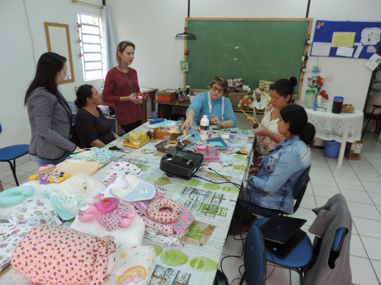 Emoção marca encerramento do curso de gestantes