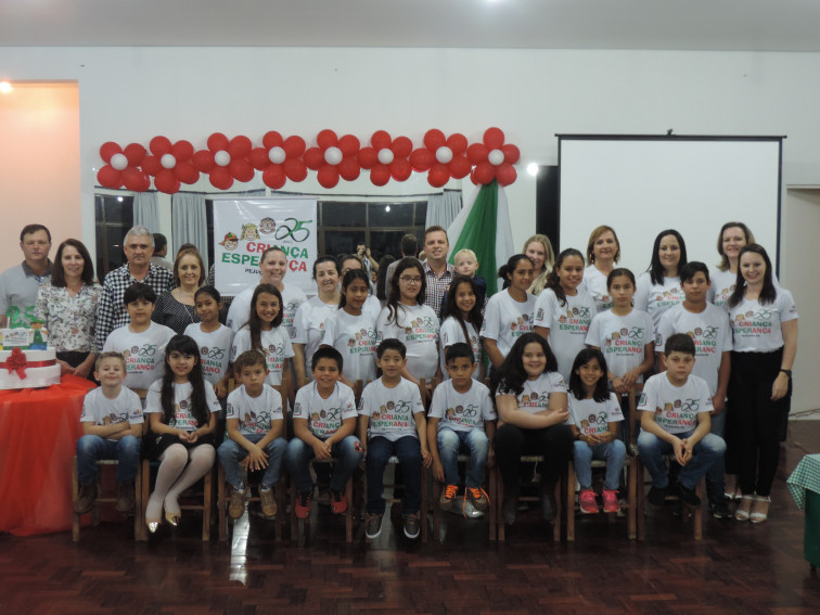 Pejuçara comemora jubileu de prata do projeto Criança Esperança