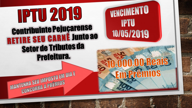 Mais de 100 contribuintes ainda não retiraram carnês de IPTU na prefeitura