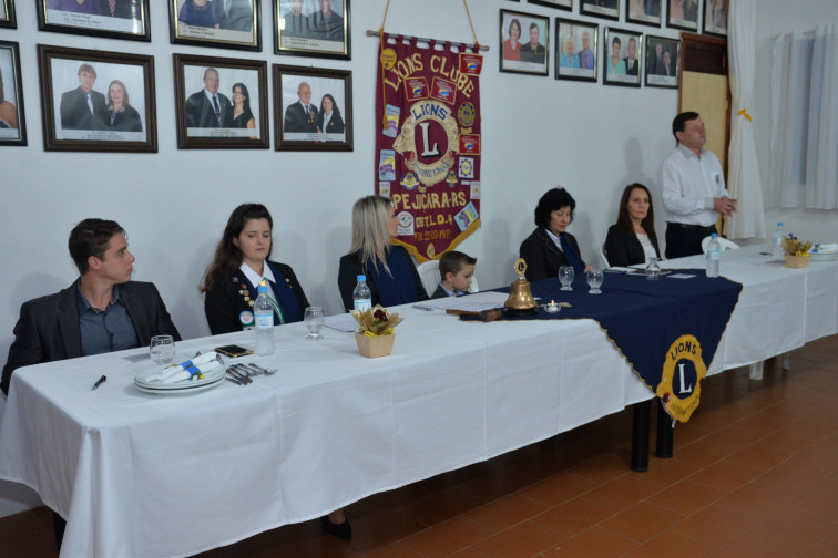 Prefeito em Exercício prestigia posse de nova diretoria do Lions