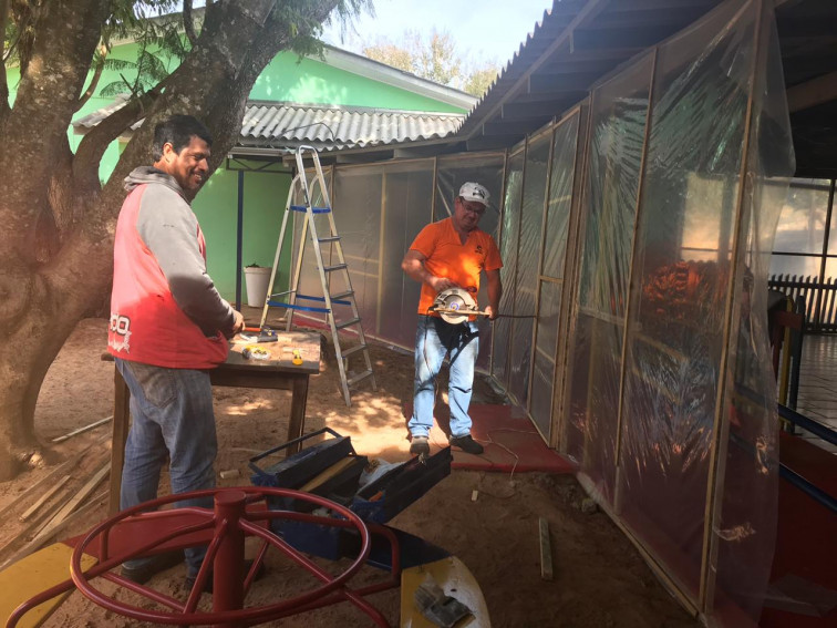 Administração atende solicitação dos pais na Emei Maria Schuster