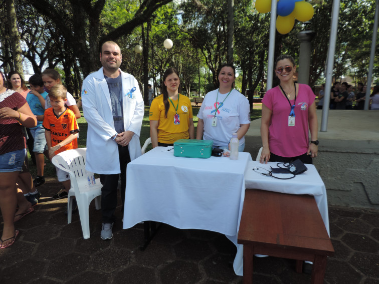 SMS e Lions promovem caminhada pela vida vencendo o diabetes em Pejuçara