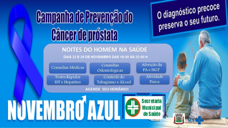 Ações do Novembro Azul já estão em andamento na SMS