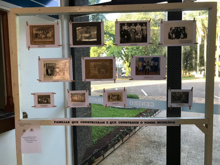 Exposição fotográfica sobre as famílias de Pejuçara está em andamento