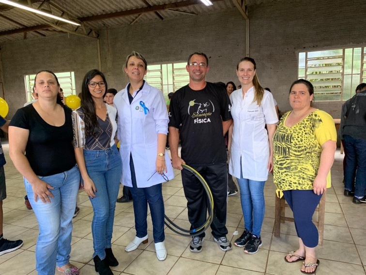 Quiz diverte e orienta alunos em atividade do Programa Saúde na Escola